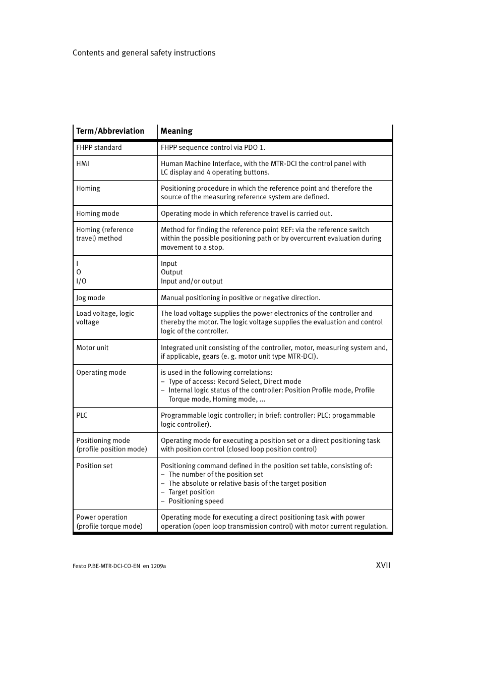 Festo Электромотор MTR-DCI User Manual | Page 19 / 352