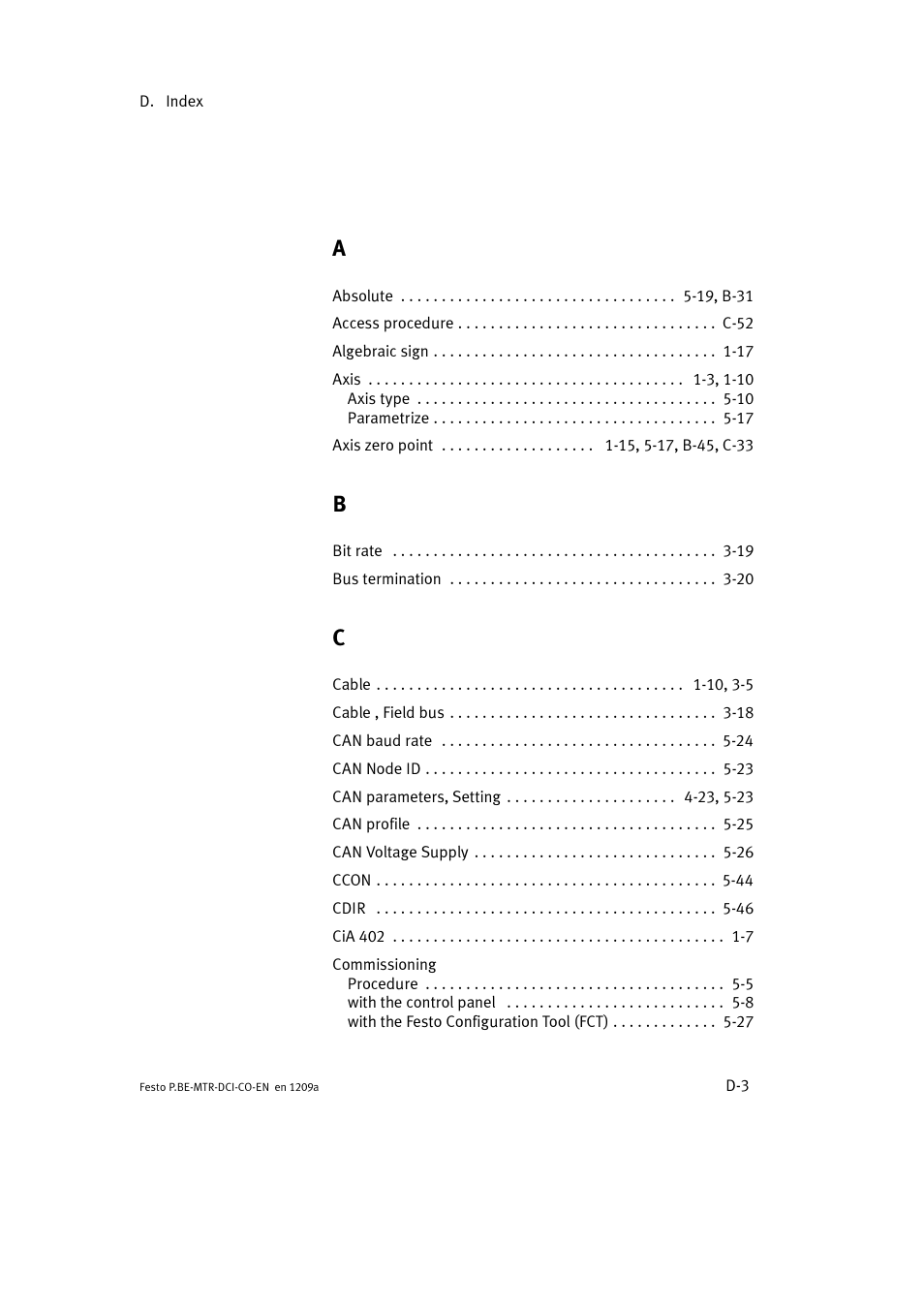 Festo Электромотор MTR-DCI User Manual | Page 345 / 352
