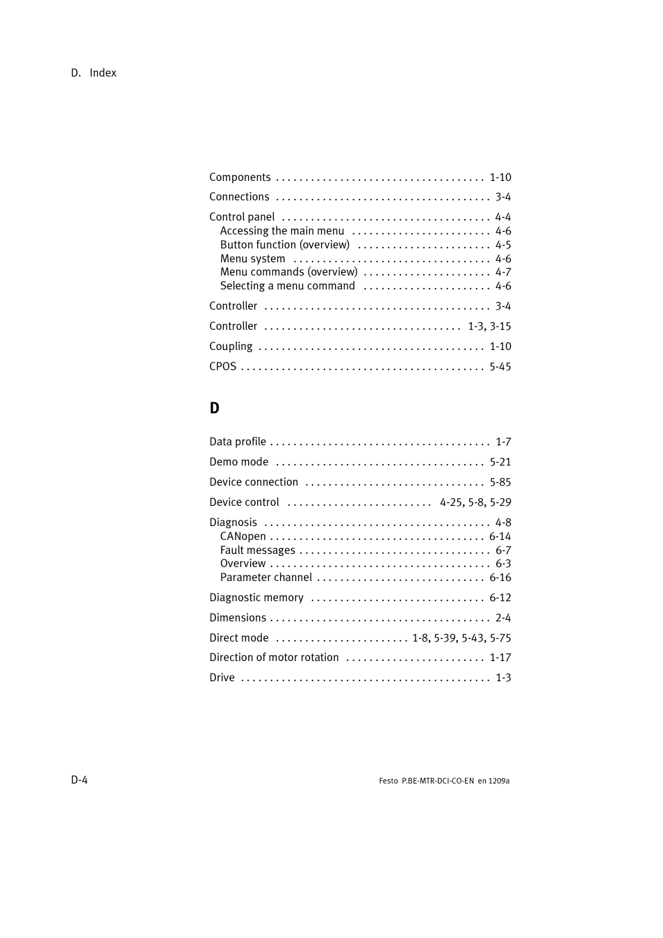 Festo Электромотор MTR-DCI User Manual | Page 346 / 352