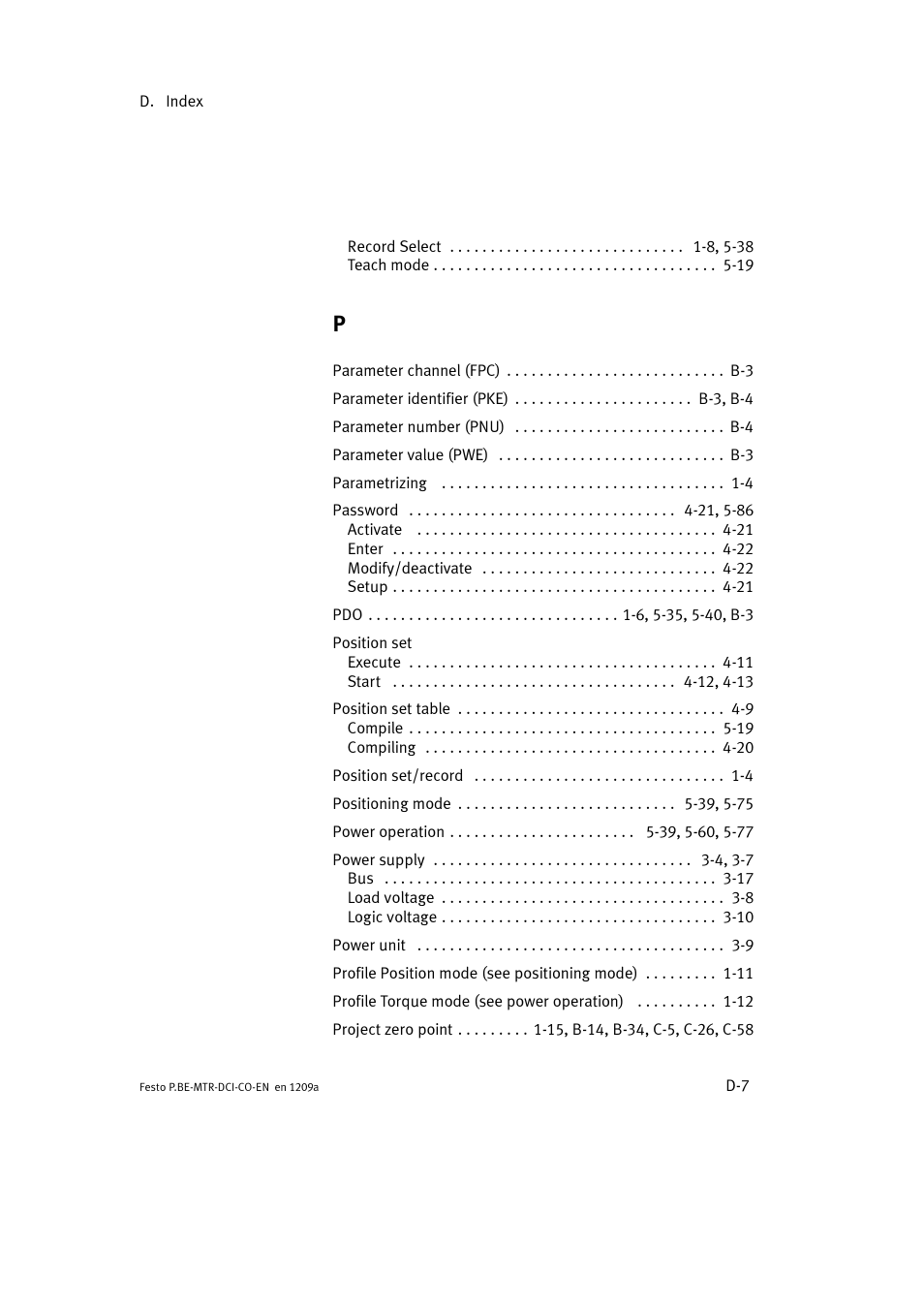 Festo Электромотор MTR-DCI User Manual | Page 349 / 352