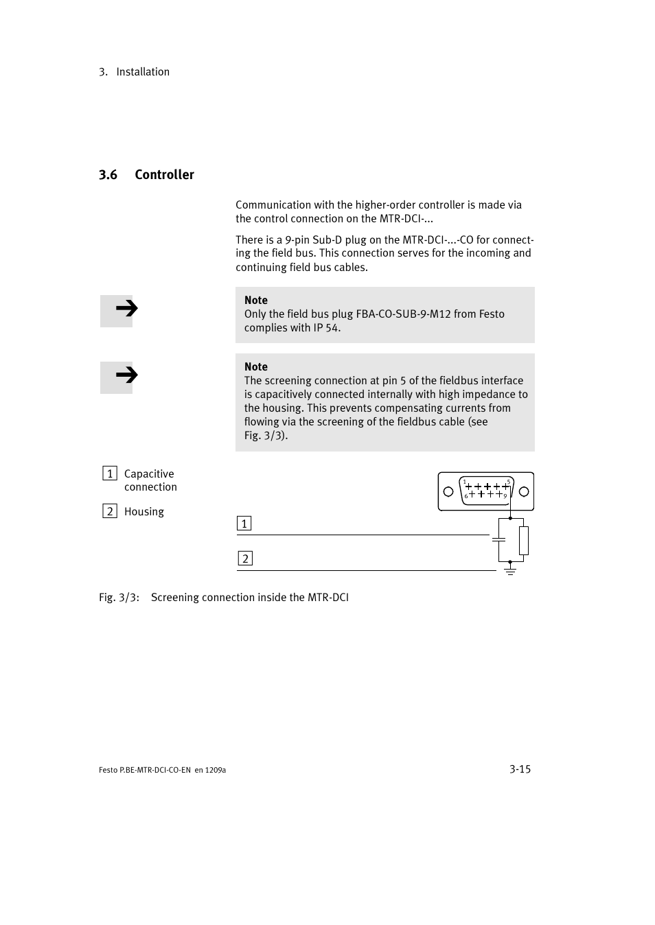 6 controller | Festo Электромотор MTR-DCI User Manual | Page 67 / 352