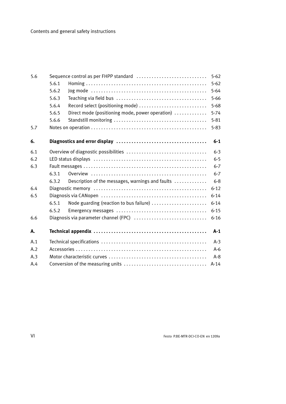 Festo Электромотор MTR-DCI User Manual | Page 8 / 352