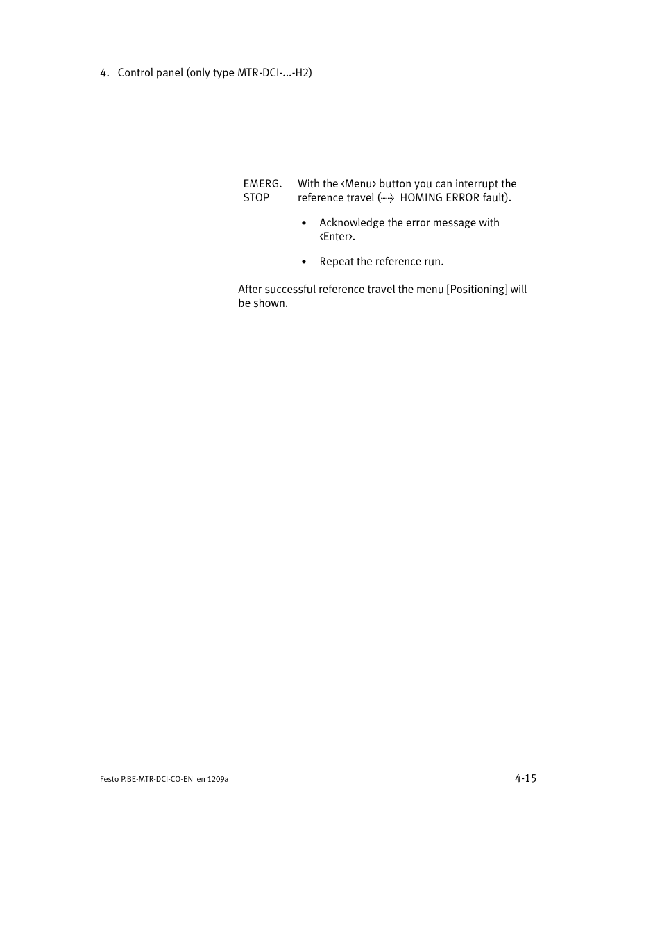 Festo Электромотор MTR-DCI User Manual | Page 87 / 352