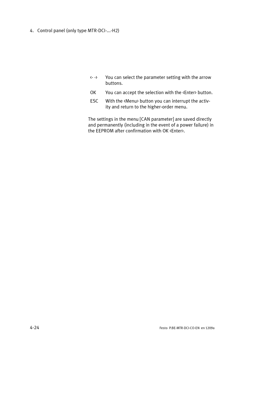 Festo Электромотор MTR-DCI User Manual | Page 96 / 352