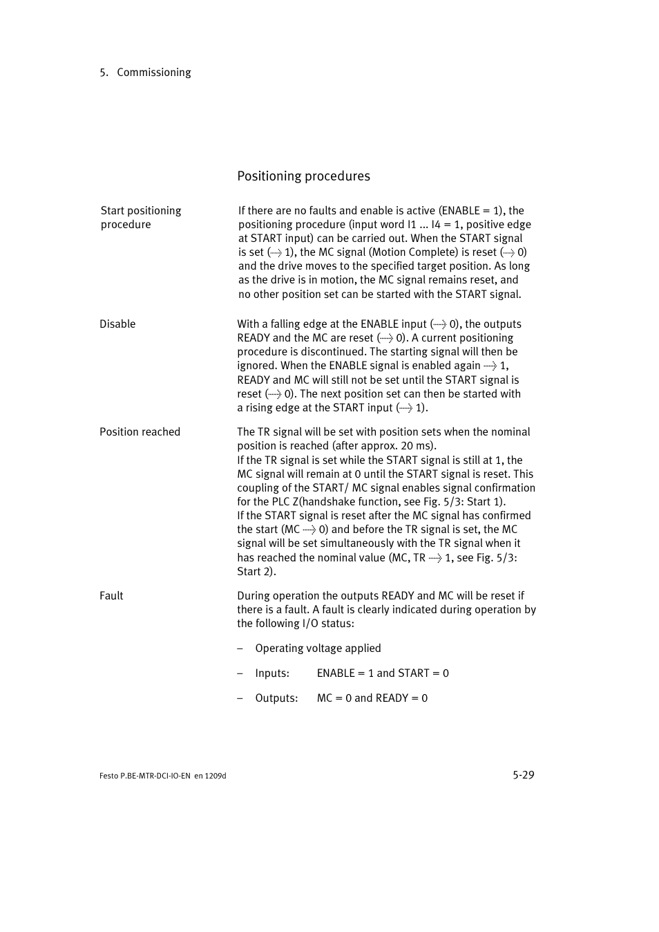 Festo Электромотор MTR-DCI User Manual | Page 107 / 182