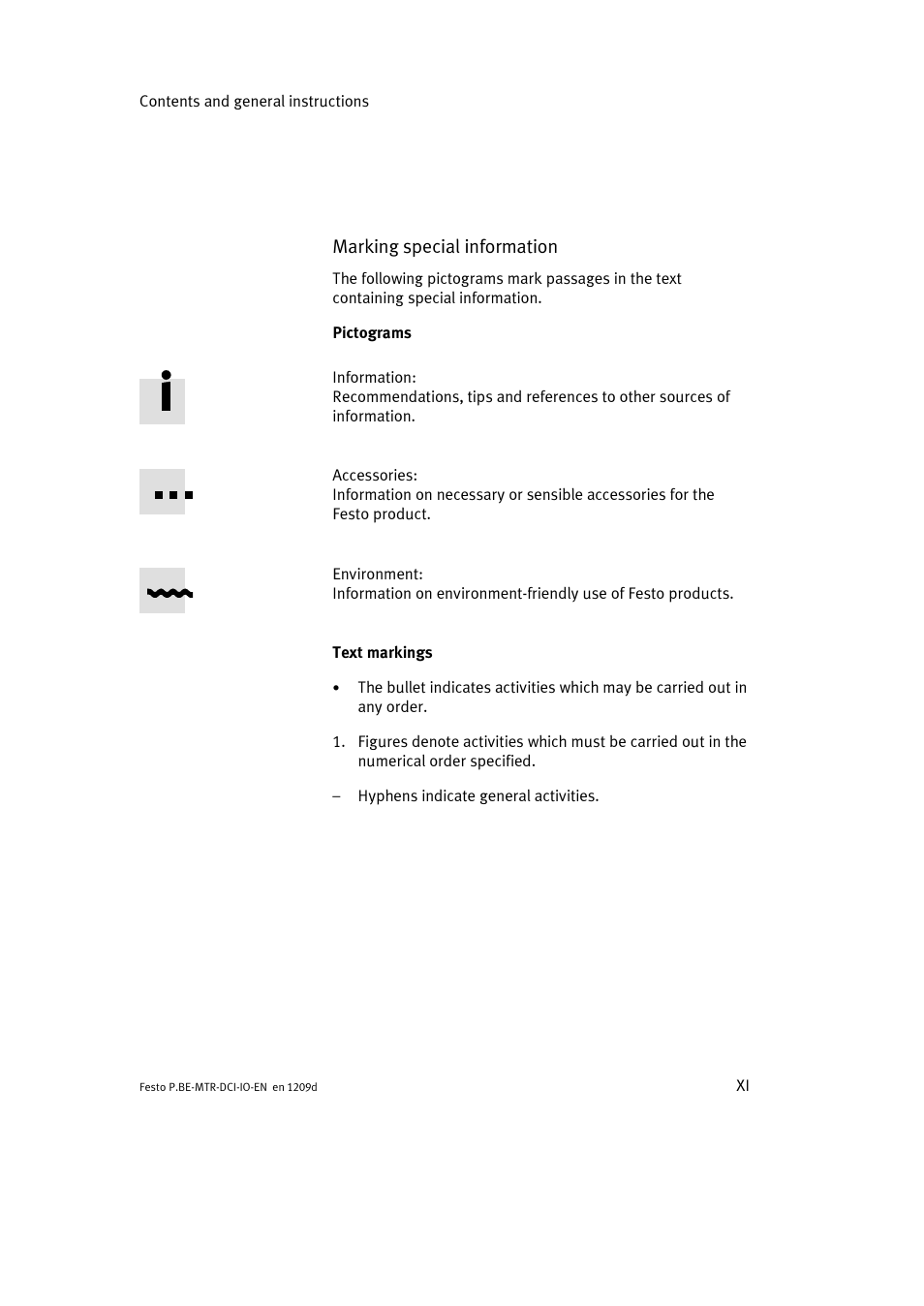 Festo Электромотор MTR-DCI User Manual | Page 13 / 182