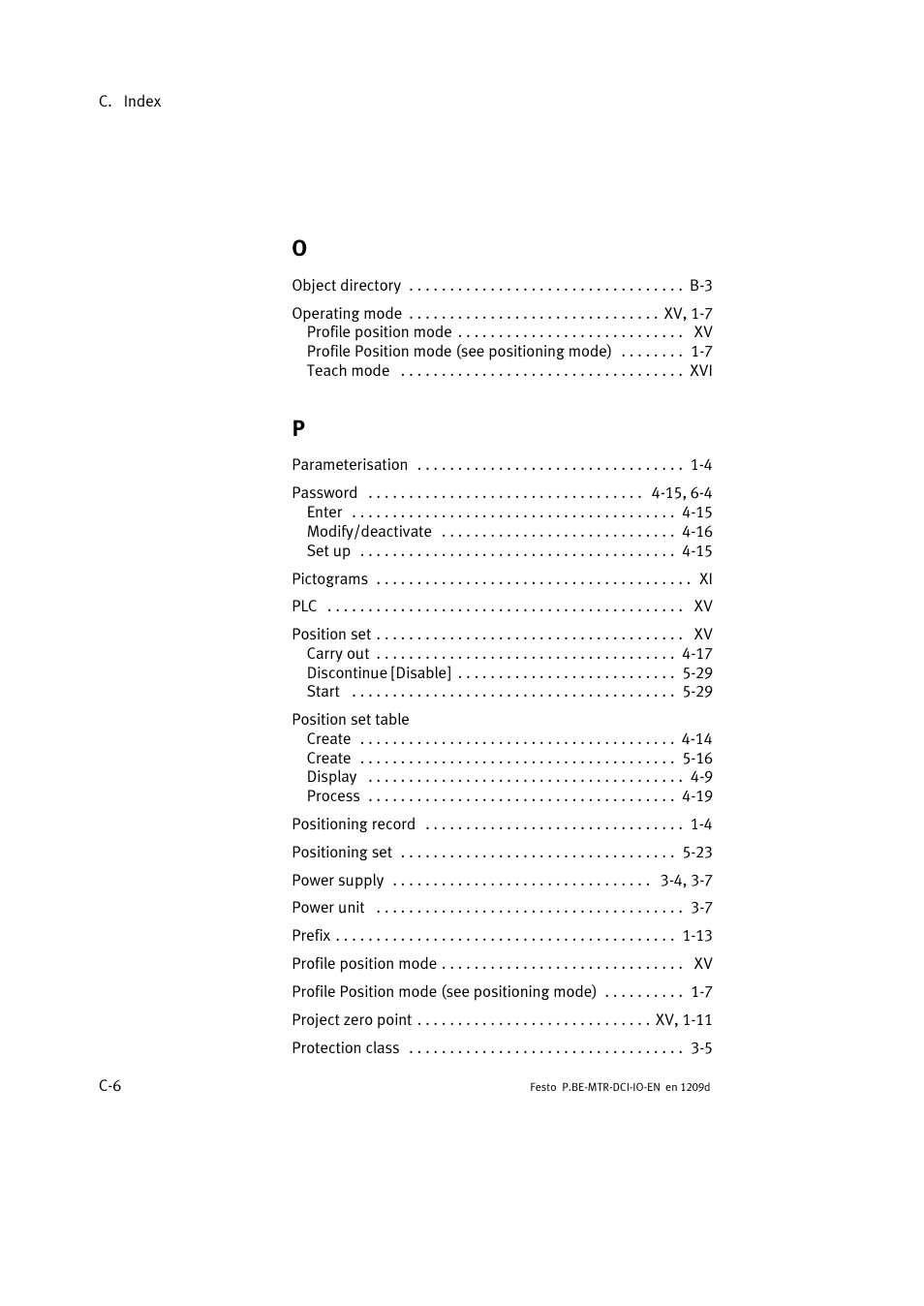 Festo Электромотор MTR-DCI User Manual | Page 180 / 182