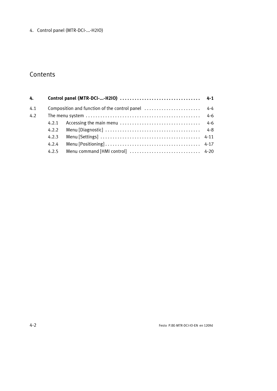 Festo Электромотор MTR-DCI User Manual | Page 60 / 182