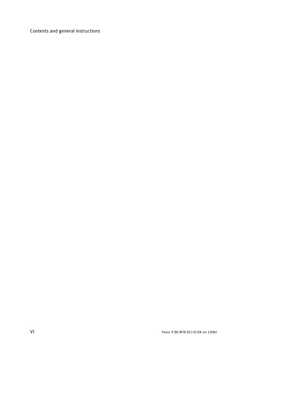 Festo Электромотор MTR-DCI User Manual | Page 8 / 182