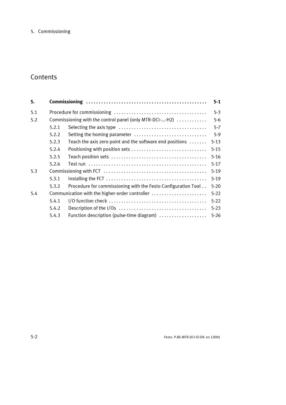 Festo Электромотор MTR-DCI User Manual | Page 80 / 182