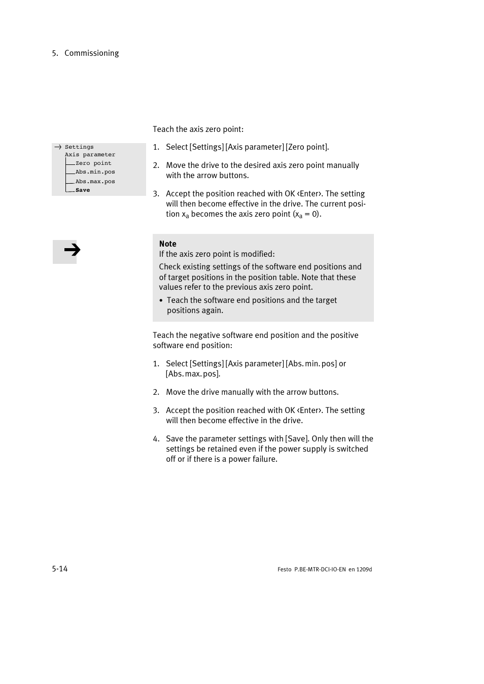 Festo Электромотор MTR-DCI User Manual | Page 92 / 182