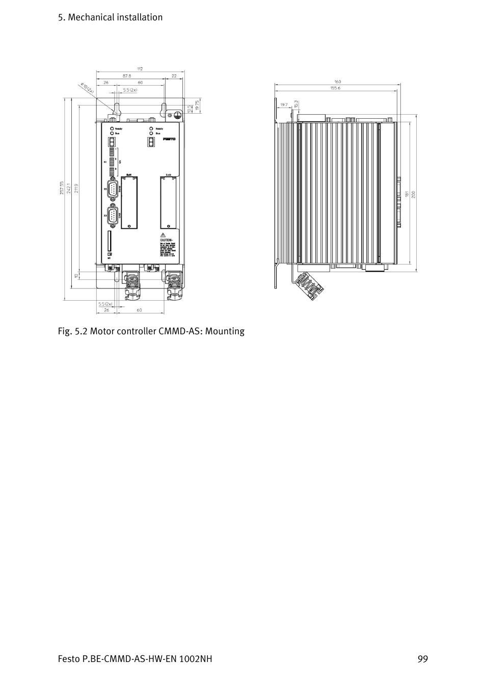 Festo Контроллер двигателя CMMD-AS User Manual | Page 99 / 131