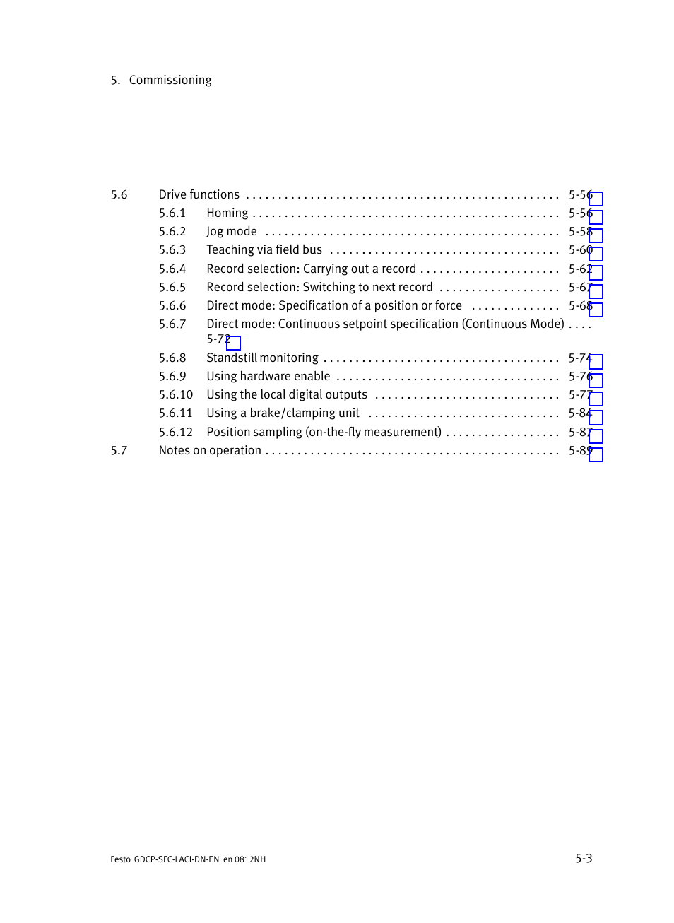Festo Контроллеры двигателя SFC-LAC User Manual | Page 107 / 379