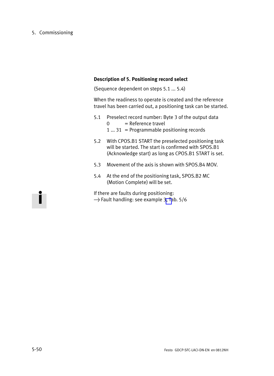 Festo Контроллеры двигателя SFC-LAC User Manual | Page 154 / 379