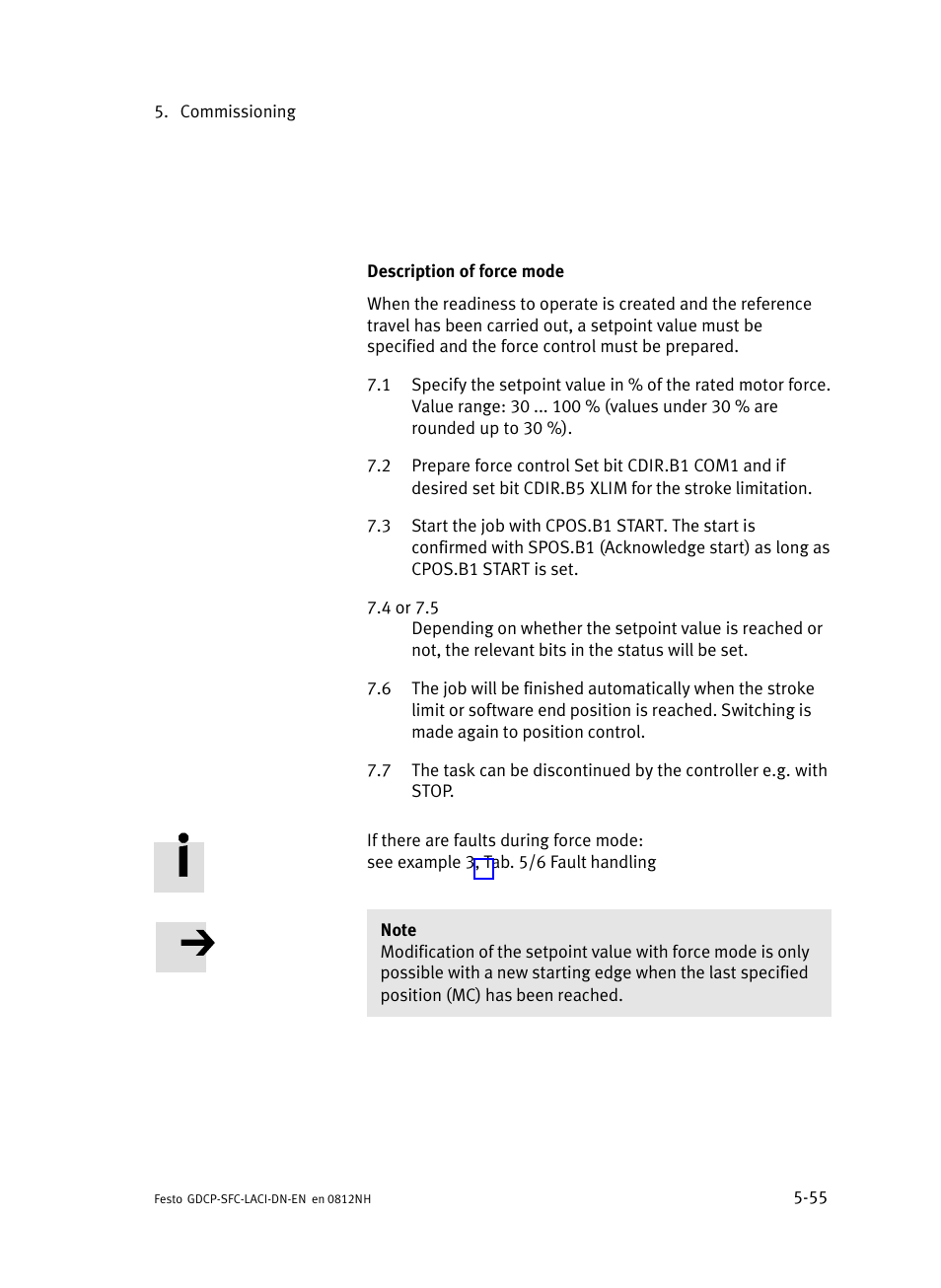 Festo Контроллеры двигателя SFC-LAC User Manual | Page 159 / 379