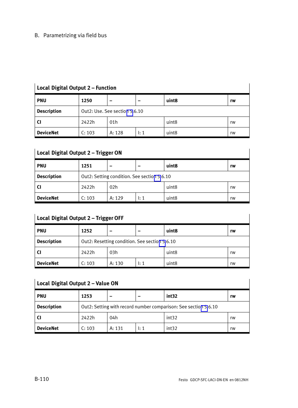 Festo Контроллеры двигателя SFC-LAC User Manual | Page 330 / 379