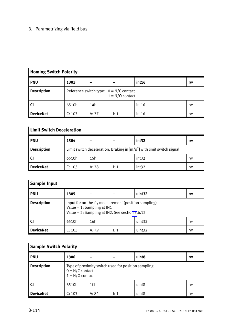 Festo Контроллеры двигателя SFC-LAC User Manual | Page 334 / 379