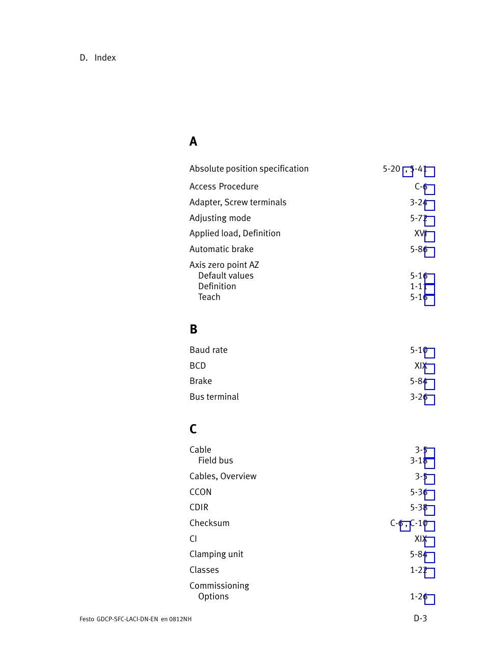 Festo Контроллеры двигателя SFC-LAC User Manual | Page 371 / 379