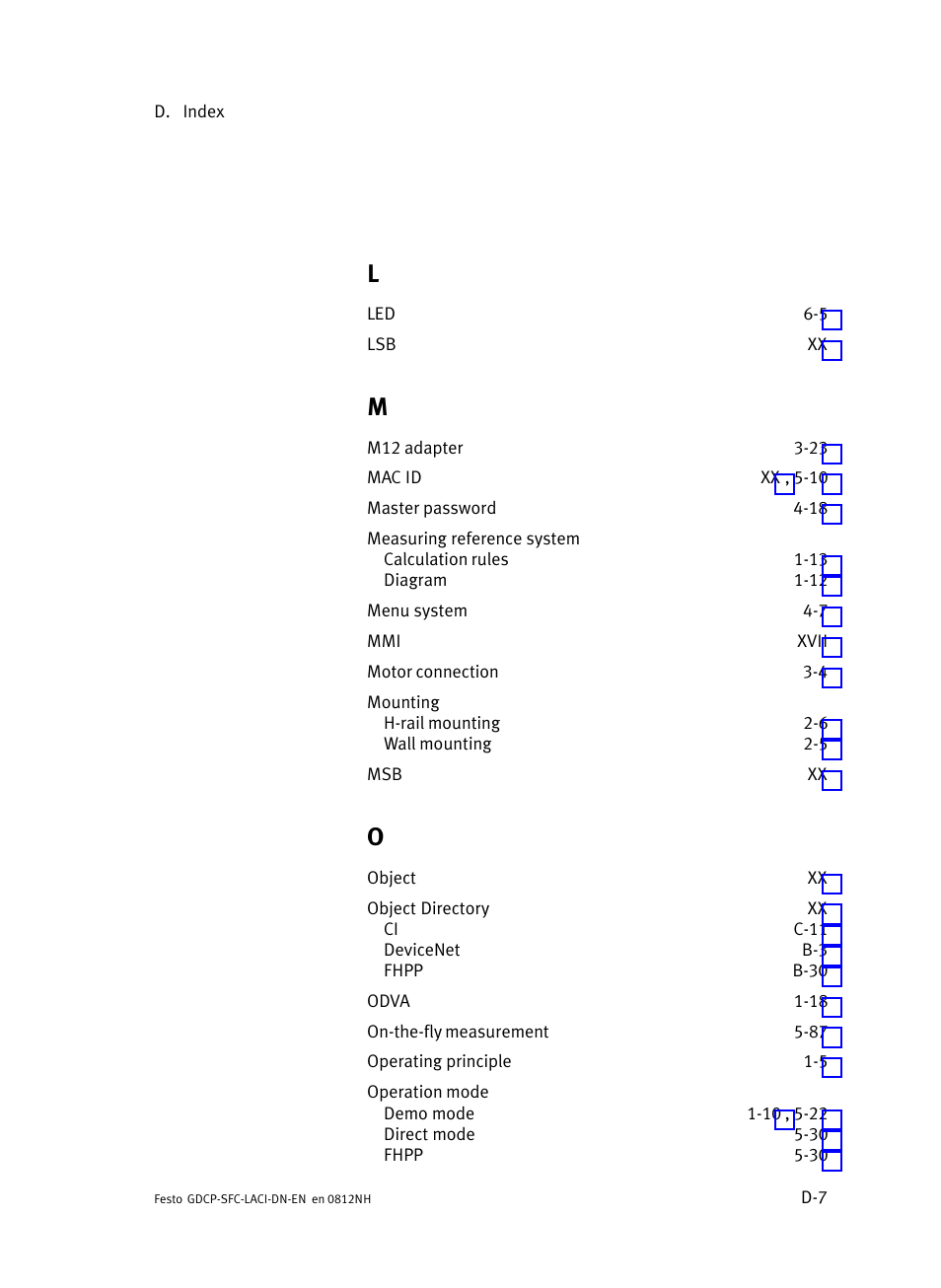 Festo Контроллеры двигателя SFC-LAC User Manual | Page 375 / 379