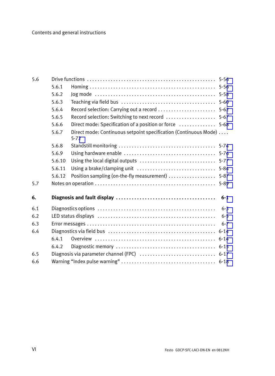 Festo Контроллеры двигателя SFC-LAC User Manual | Page 8 / 379