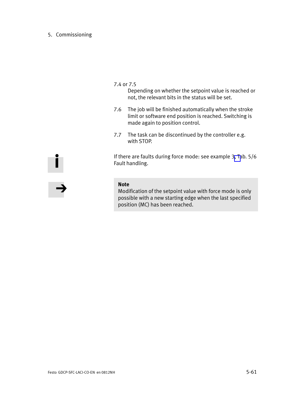 Festo Контроллеры двигателя SFC-LAC User Manual | Page 163 / 389