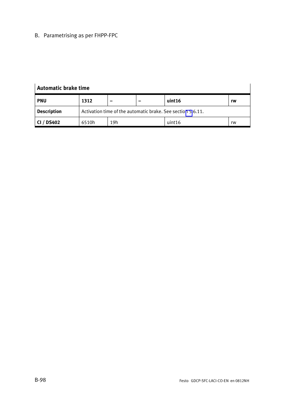 Festo Контроллеры двигателя SFC-LAC User Manual | Page 326 / 389