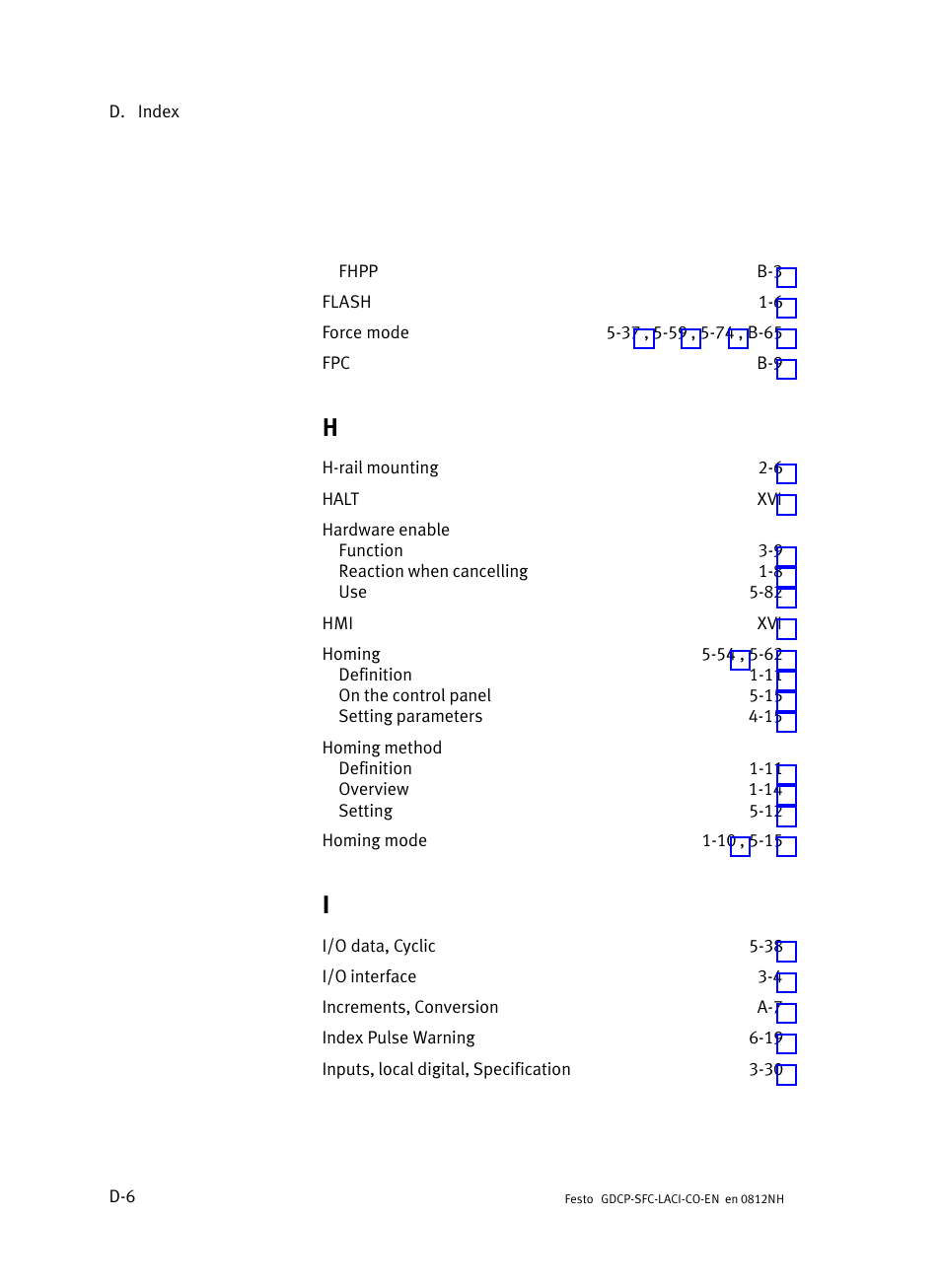 Festo Контроллеры двигателя SFC-LAC User Manual | Page 384 / 389