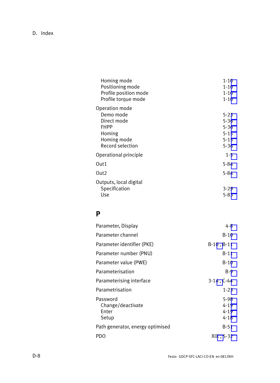 Festo Контроллеры двигателя SFC-LAC User Manual | Page 386 / 389