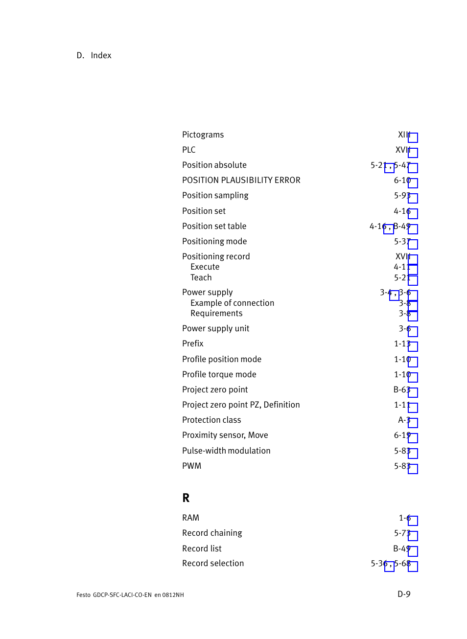 Festo Контроллеры двигателя SFC-LAC User Manual | Page 387 / 389