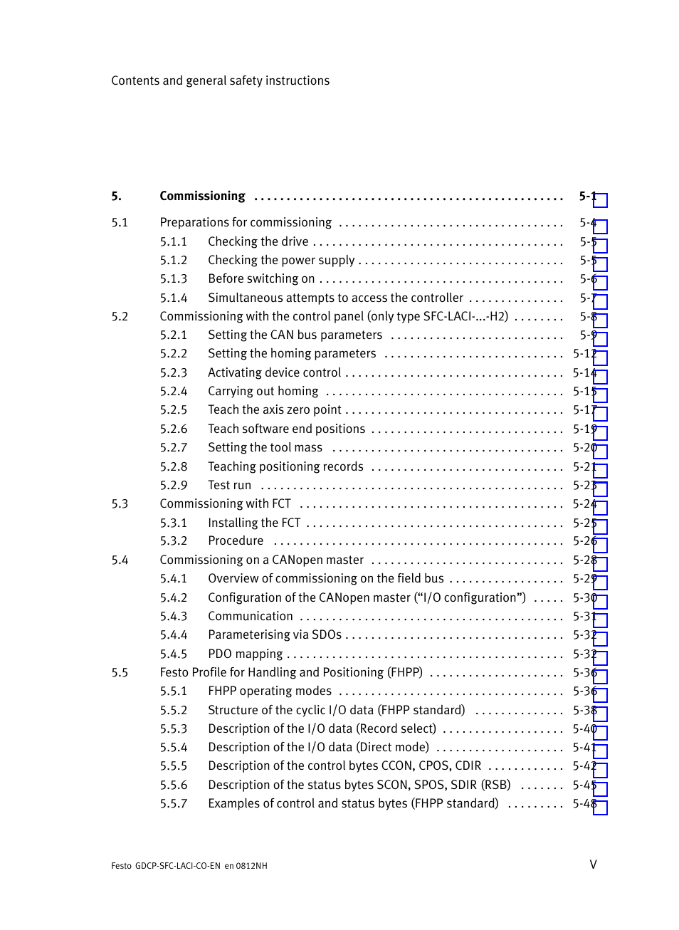 Festo Контроллеры двигателя SFC-LAC User Manual | Page 7 / 389