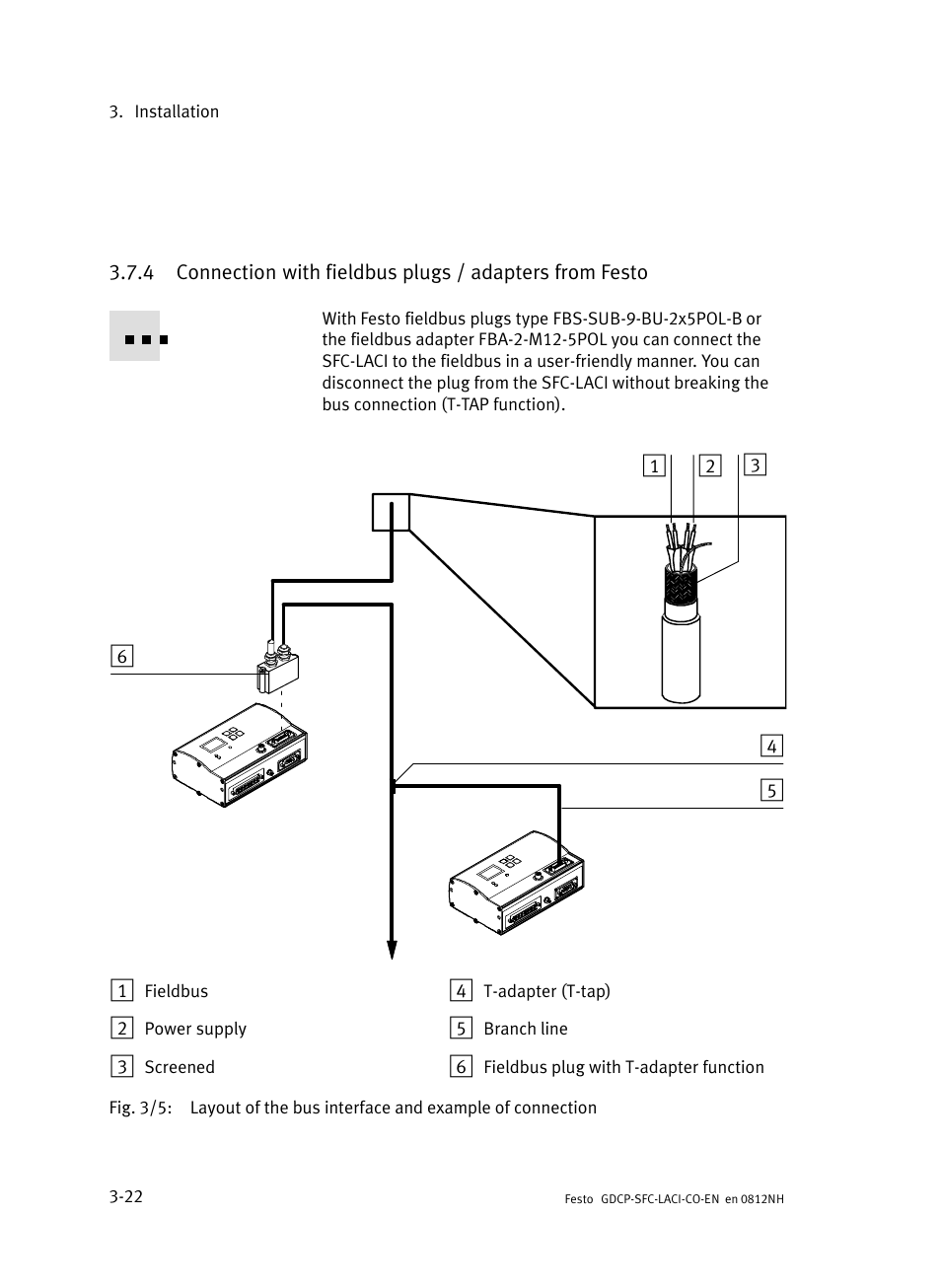 Festo Контроллеры двигателя SFC-LAC User Manual | Page 74 / 389