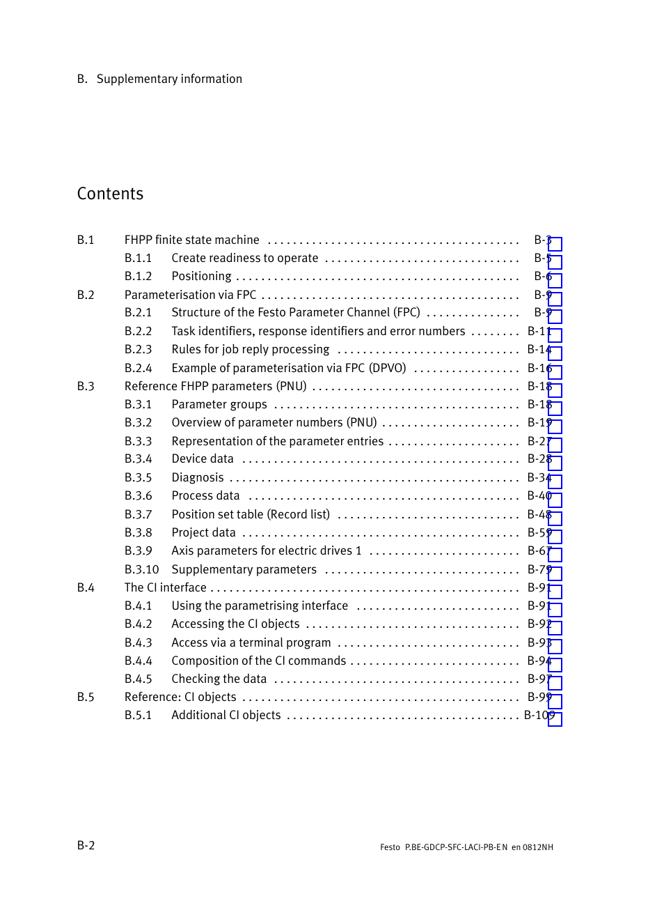 Festo Контроллеры двигателя SFC-LAC User Manual | Page 222 / 351
