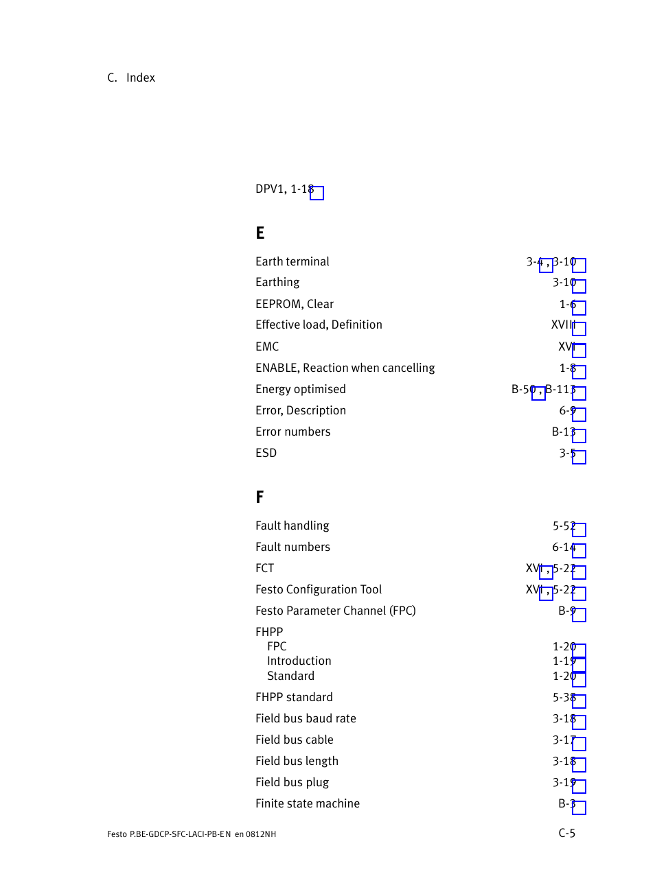 Festo Контроллеры двигателя SFC-LAC User Manual | Page 345 / 351