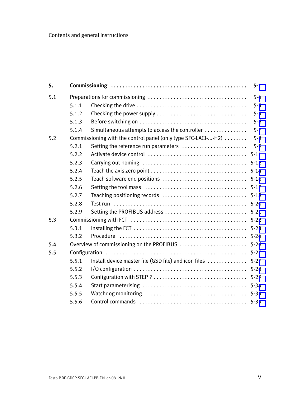 Festo Контроллеры двигателя SFC-LAC User Manual | Page 7 / 351