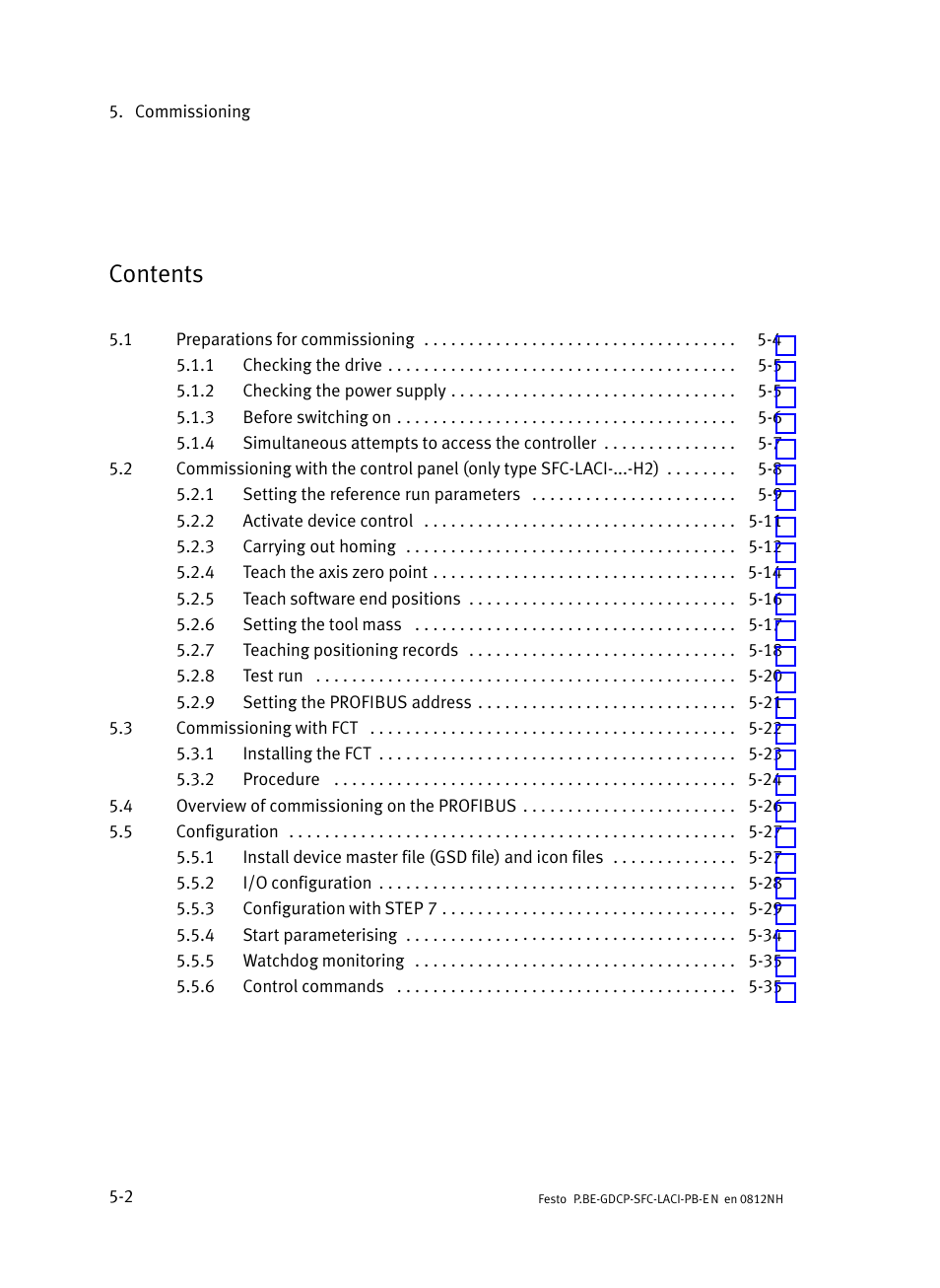Festo Контроллеры двигателя SFC-LAC User Manual | Page 98 / 351