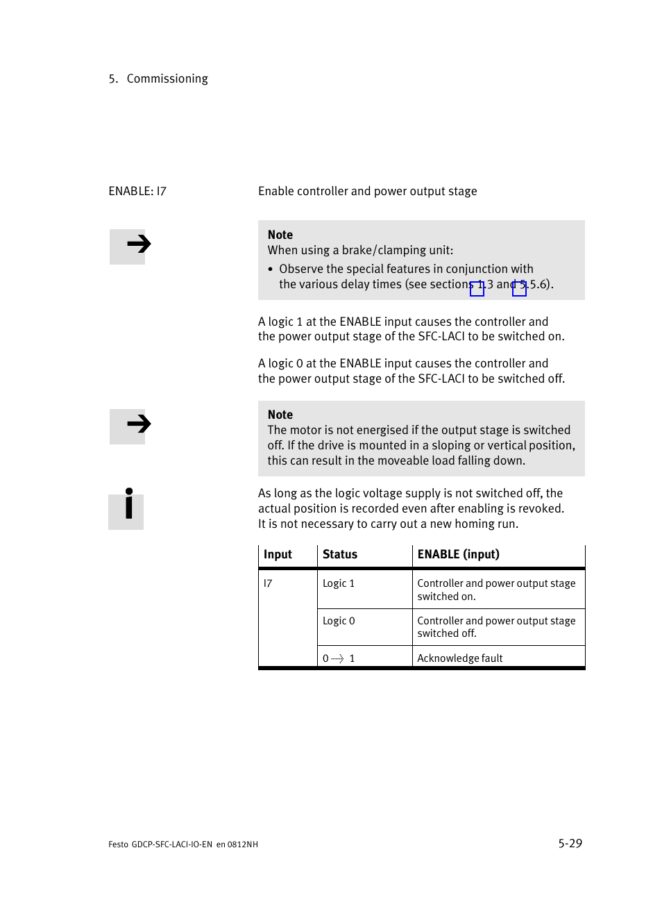Festo Контроллеры двигателя SFC-LAC User Manual | Page 111 / 245