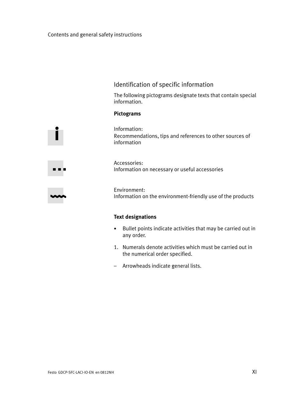 Festo Контроллеры двигателя SFC-LAC User Manual | Page 13 / 245