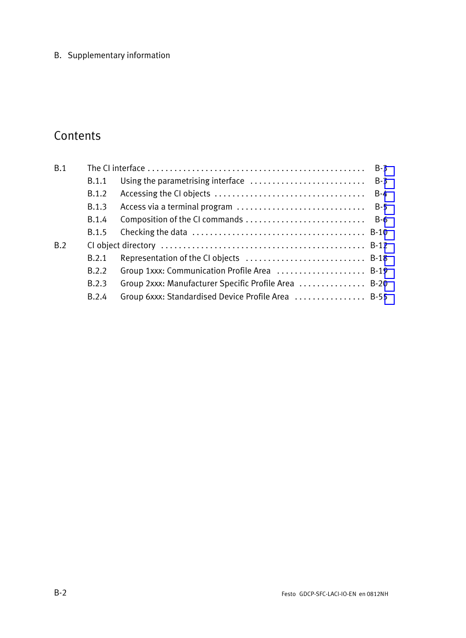 Festo Контроллеры двигателя SFC-LAC User Manual | Page 164 / 245