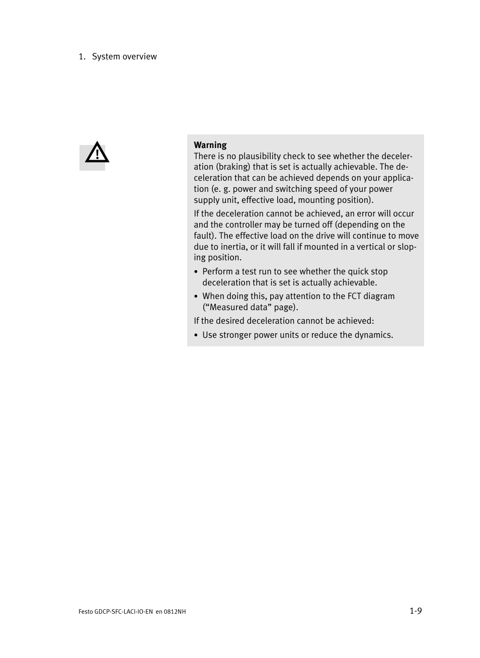 Festo Контроллеры двигателя SFC-LAC User Manual | Page 27 / 245