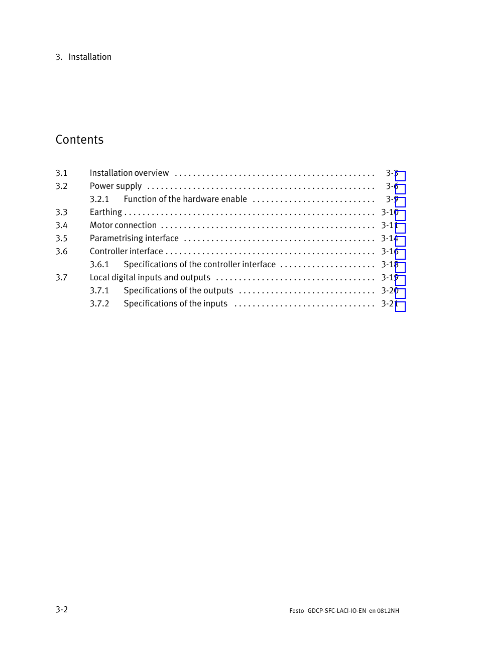 Festo Контроллеры двигателя SFC-LAC User Manual | Page 44 / 245