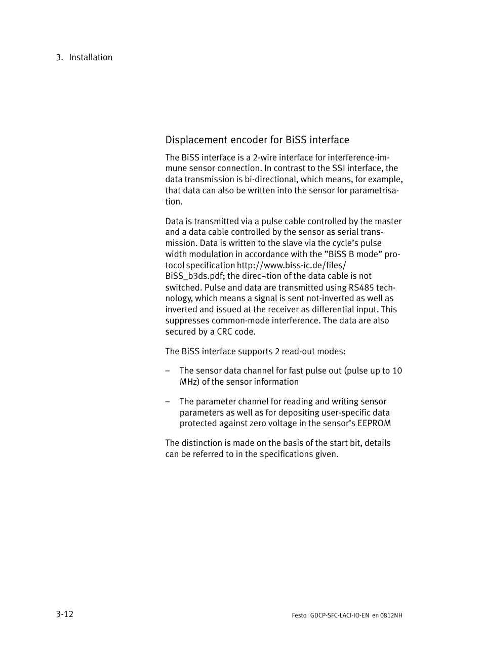 Festo Контроллеры двигателя SFC-LAC User Manual | Page 54 / 245