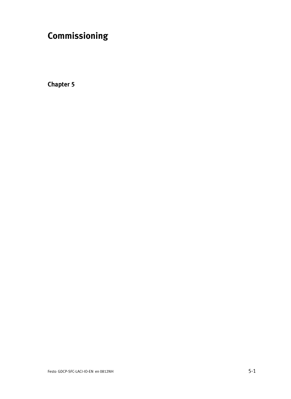 Commissioning | Festo Контроллеры двигателя SFC-LAC User Manual | Page 83 / 245