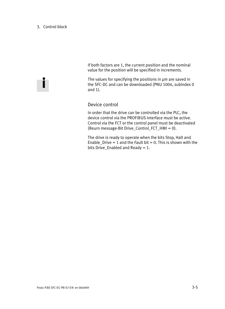 Festo Контроллер двигателя SFC-ST User Manual | Page 49 / 128