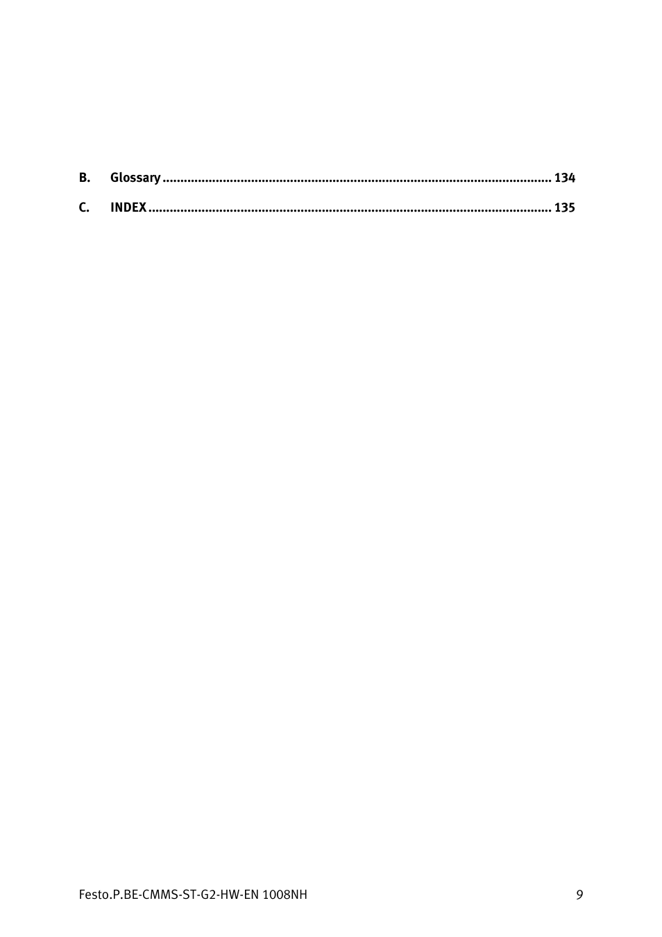 Festo Контроллеры двигателя CMMS-ST User Manual | Page 9 / 136