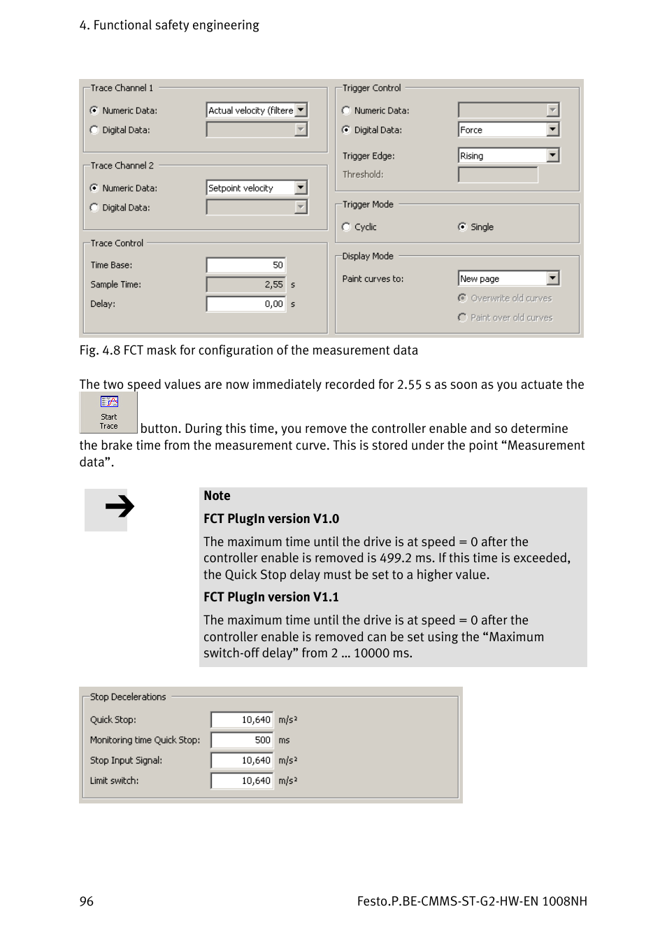 Festo Контроллеры двигателя CMMS-ST User Manual | Page 96 / 136