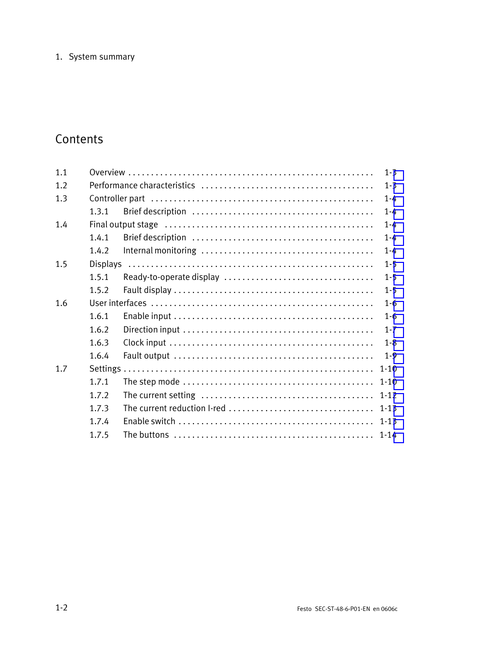 Festo Контроллер двигателя SEC-ST User Manual | Page 24 / 66