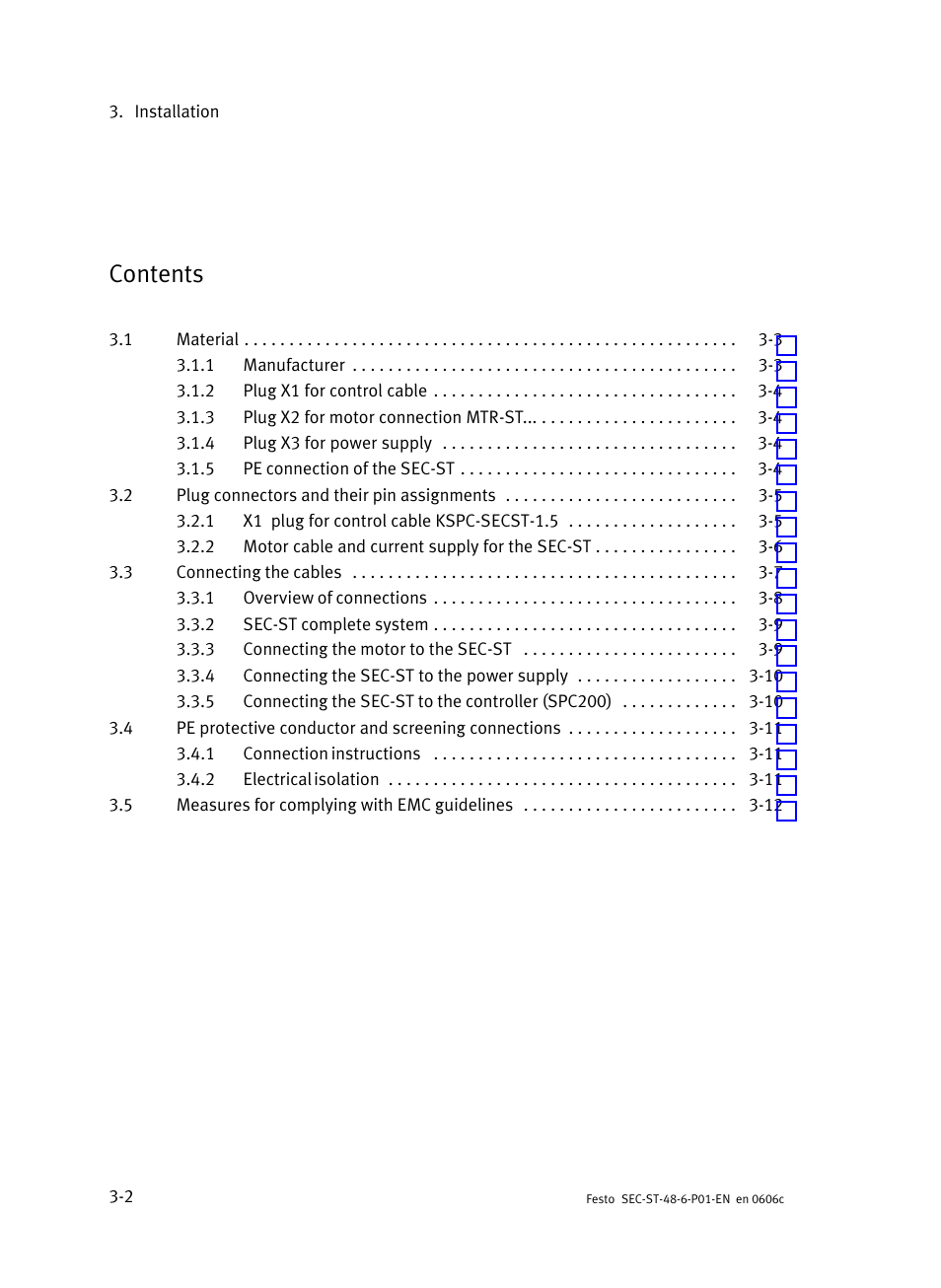Festo Контроллер двигателя SEC-ST User Manual | Page 44 / 66
