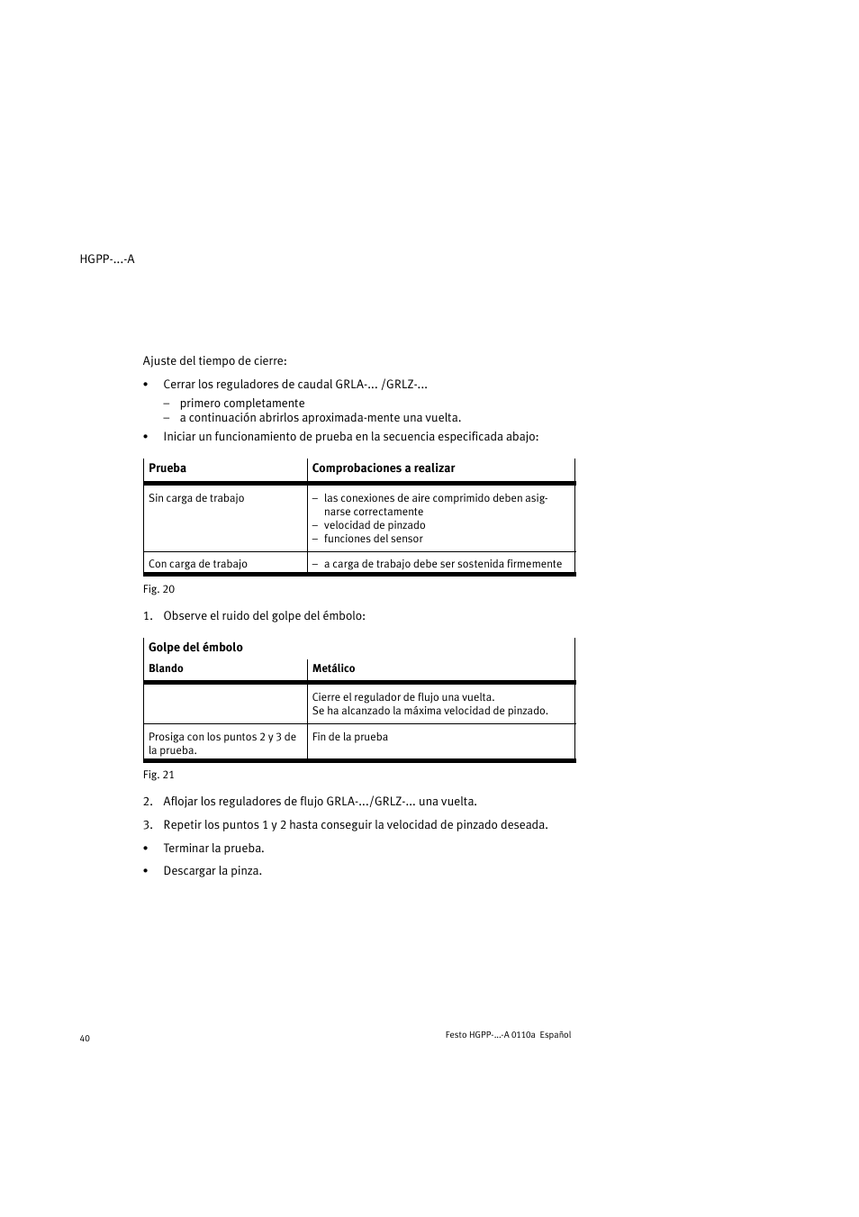 Festo Параллельный захват HGPP User Manual | Page 40 / 88