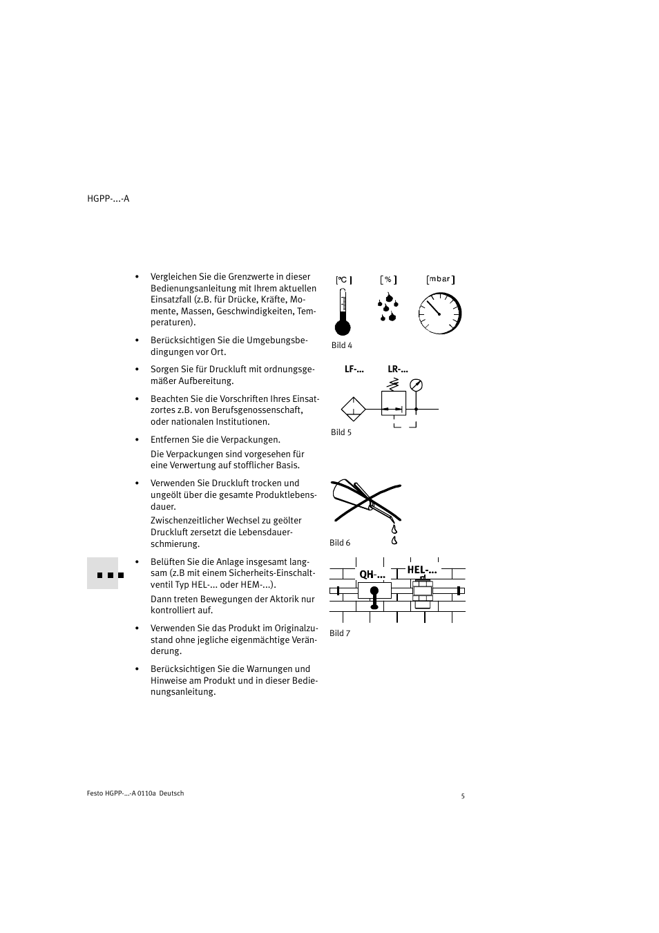 Festo Параллельный захват HGPP User Manual | Page 5 / 88