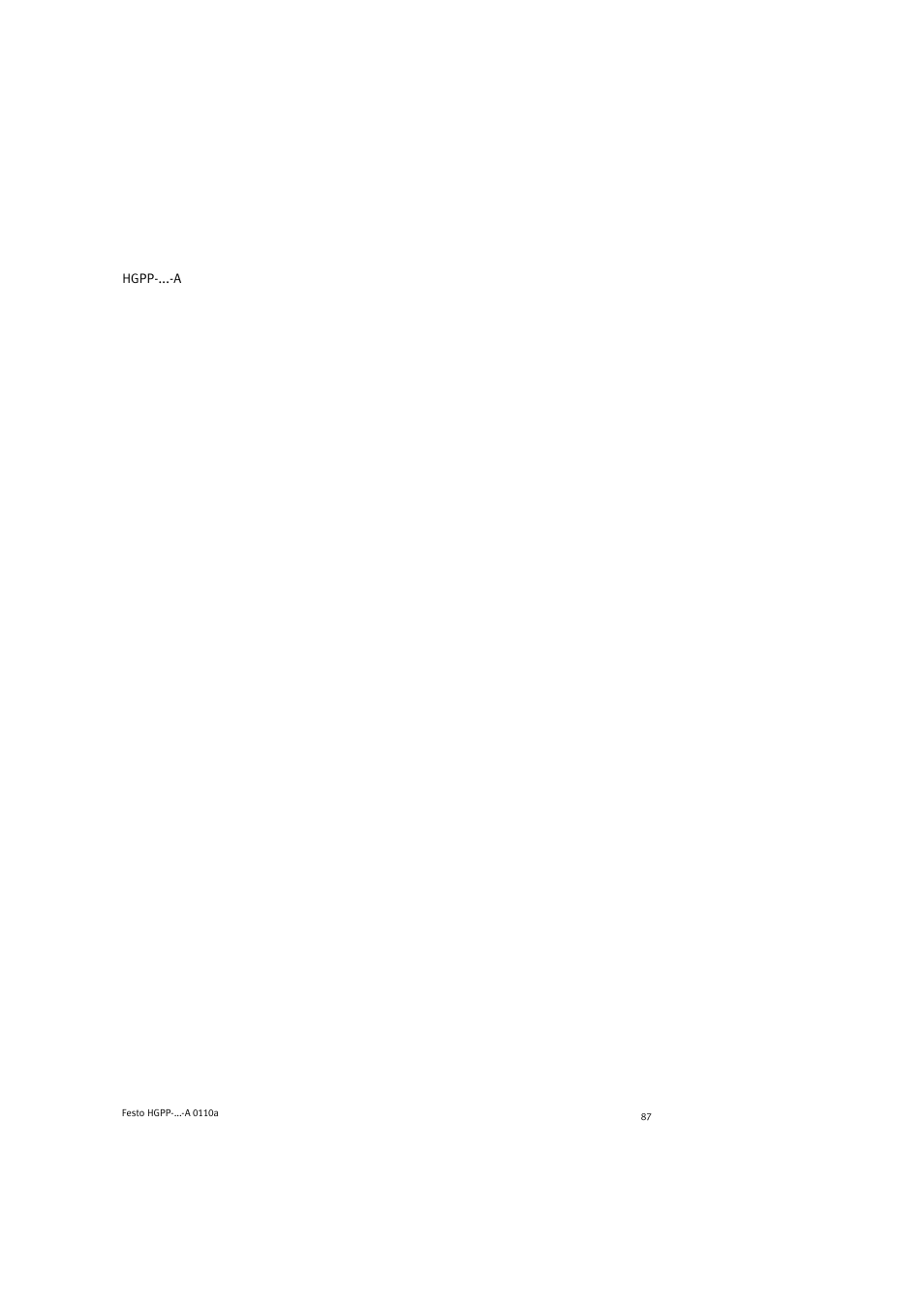 Festo Параллельный захват HGPP User Manual | Page 87 / 88